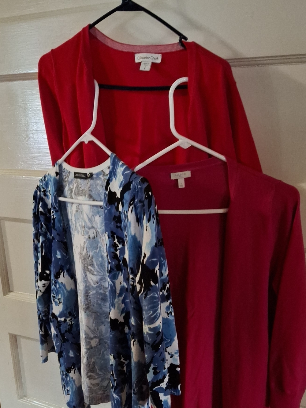 Lot of 4 Open Cardigan Jackets, See Description (Mis512)